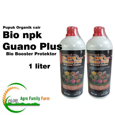 Jual Pupuk Organik Cair Bio Npk Guano Plus Bio Booster Protektor