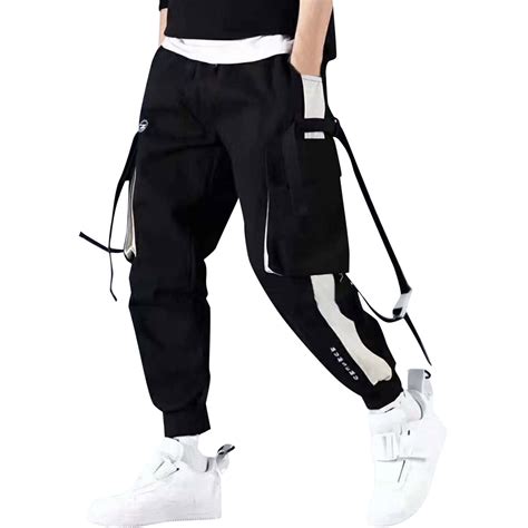 WEAIXIMIUNG Male XL Men S Cargo Pants 42X32 Mens Fashion Joggers Sports