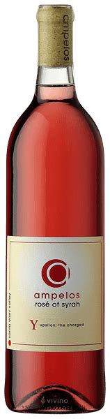 Ampelos Rosé of Syrah Upsilon The Charged Vivino US