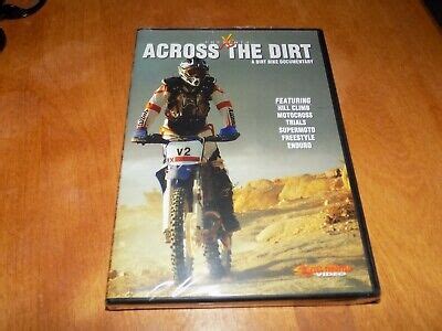 ACROSS THE DIRT A Dirt Bike Documentary Motocross Enduro Hill Climb DVD ...