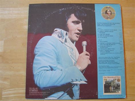 Elvis Presley Lp Our Memories Of Elvis Volume 2 Rca Aql1 3448 Ebay