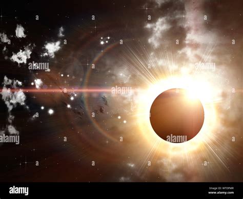 3d Solar Eclipse High Resolution Stock Photography And Images Alamy