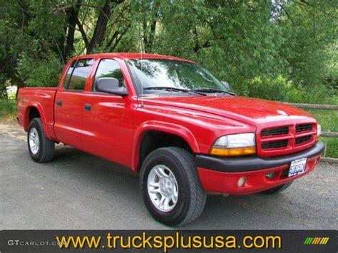 Flame Red Dodge Dakota Sport Quad Cab X Gtcarlot