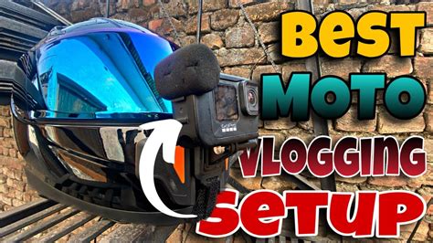 Moto Vlogging Setup With Go Pro Hero 9 And Media Mod Best Moto