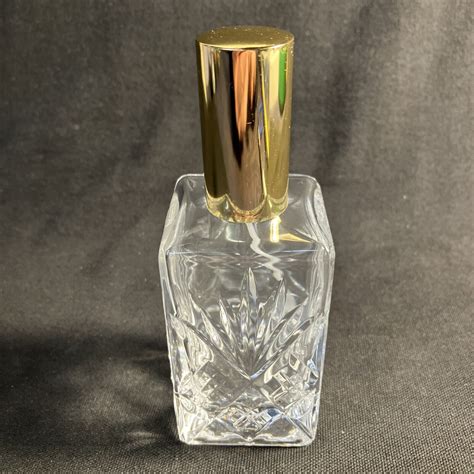 Royal Brierley Crystal Perfume Bottle Vintage Ebay