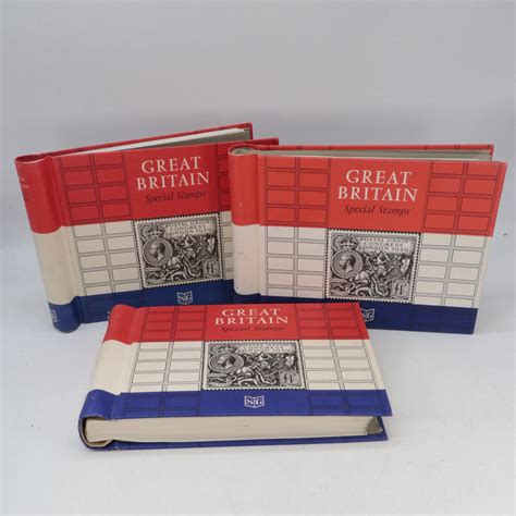 Three Stanley Gibbons Stamp Albums To Include Mint Stamps From