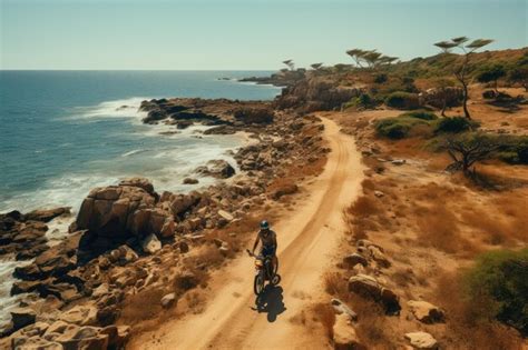 Carrera De Motos En El Desierto Moto Dakar Foto Premium