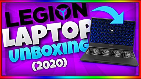 Unboxing The New Lenovo Legion Laptop Unboxing The Best Laptop In