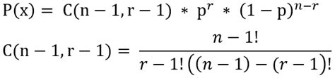 Negative Binomial Distribution Uses Calculator And Formula Statistics