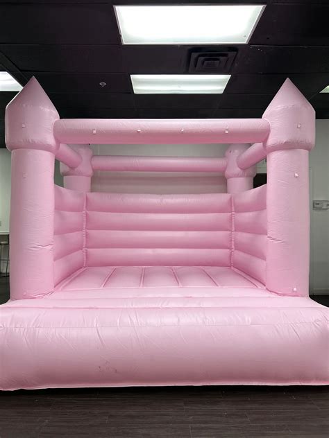 Pink Bounce House The Luxe Rental Collective