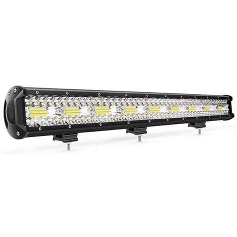 26inch jeep wrangler led light bar 540W Triple Row Bar 50000LM Flood ...