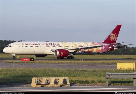 B 20D1 Juneyao Airlines Boeing 787 9 Dreamliner Photo By Ruby Alllesina