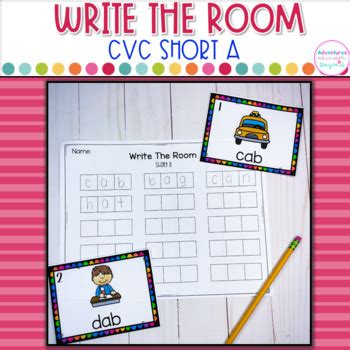 Cvc Write A Room Teaching Resources TPT