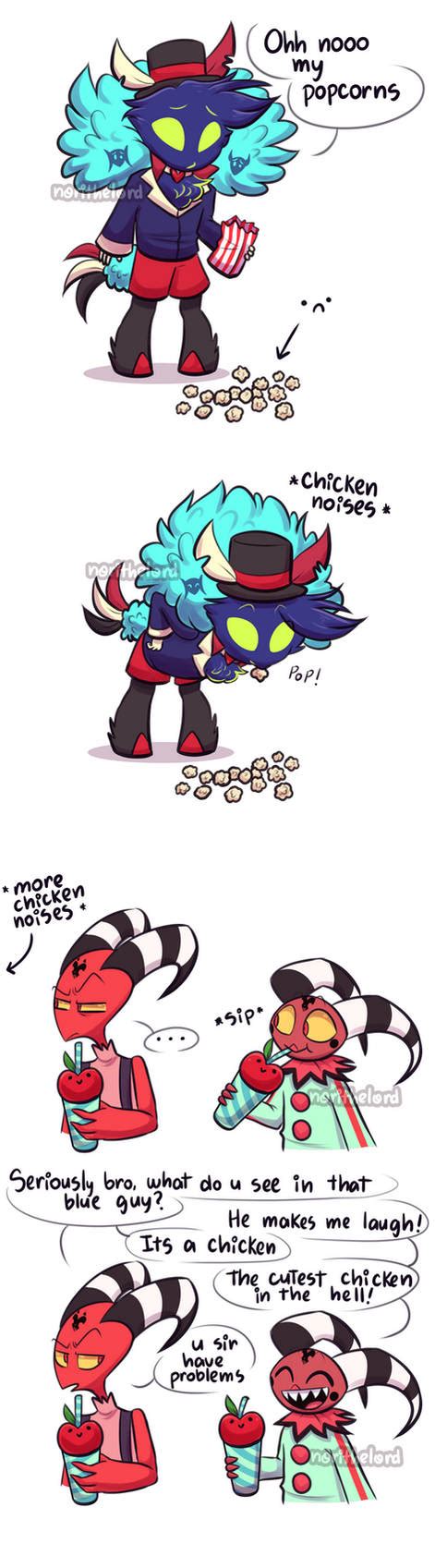 Ozzie Being Ozzie Helluva Boss Comic By Norithelord On Deviantart