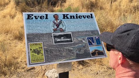 Evel Knievel Snake River Canyon Jump Site Youtube