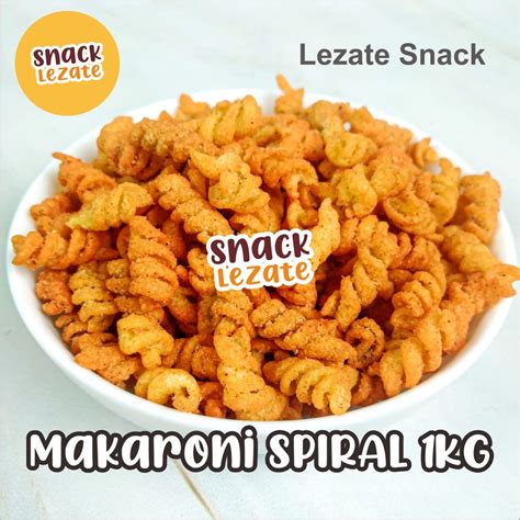 Jual Makroni Spiral Pedas Balado Kg Kiloan Murah Enak Makaroni