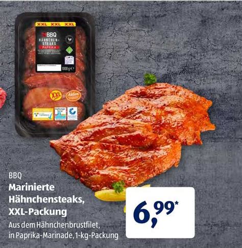 Bbq Marinierte H Hnchensteaks Xxl Packung Angebot Bei Aldi S D