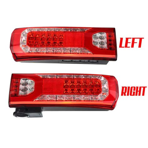 Left Right Led Tail Light Taillight For Mercedes For Benz Actros Mp4