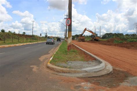 Iniciadas obras para pavimentação da segunda faixa da Avenida Cunha Bueno