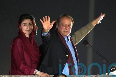 Former Pakistan Prime Minister Nawaz Sharif Returns Home Ahead Of Vote