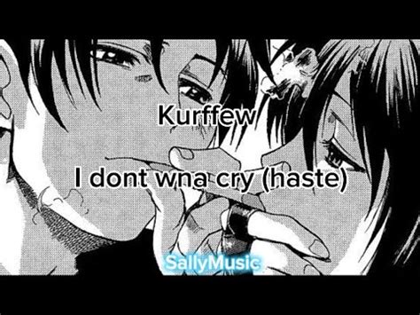 Kurffew I dont wna cry haste Sub español YouTube