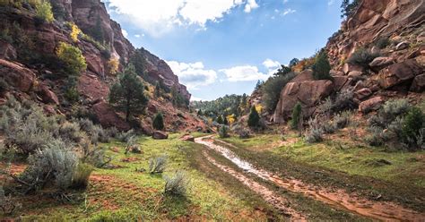 Hike The Hop Valley Trail Zion Np Virgin Utah