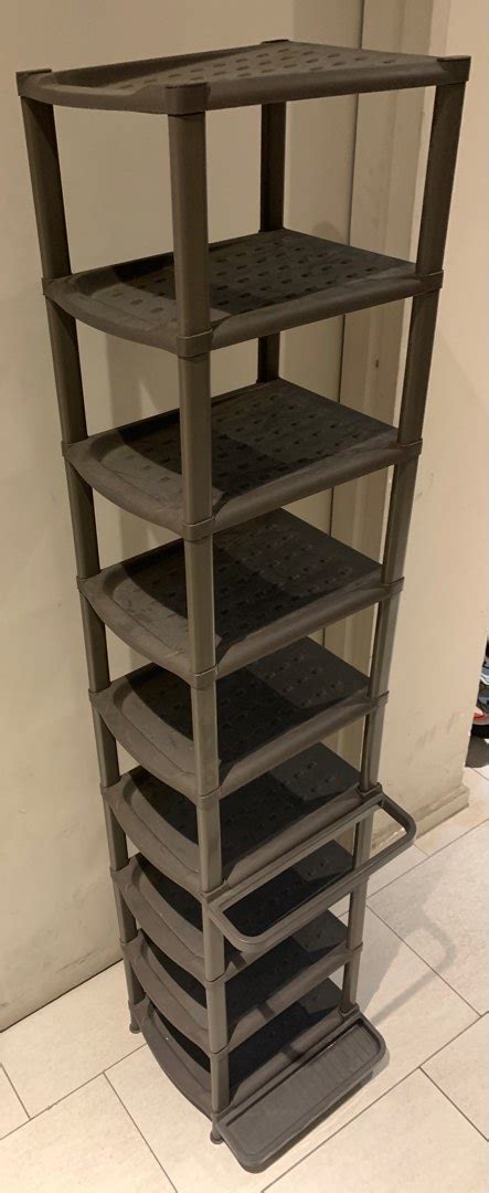 Shoe Rack 9 Tier Stackable Furniture Home Living Furniture