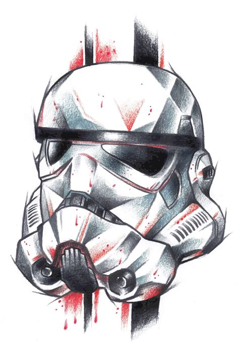 Stormtrooper Helmet Tattoo