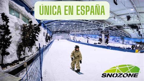 MADRID SNOWZONE El mejor SITIO de ESPAÑA para APRENDER SNOWBOARD