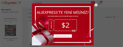 AliExpress İndirim Kodu Kampanya Kuponu Ocak 2025