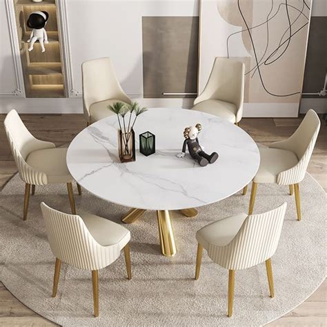 Modern marble dining table – Artofit