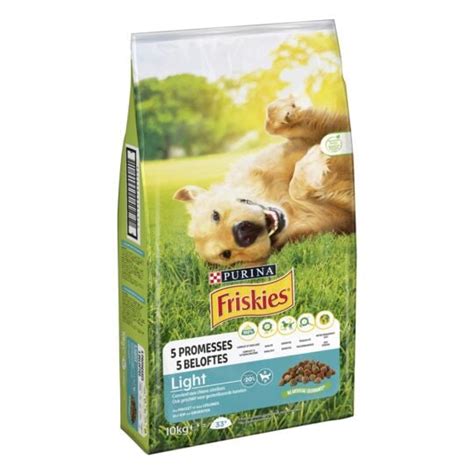 Croquettes Pour Chien Adulte Light Au Poulet Aux L Gumes Friskies