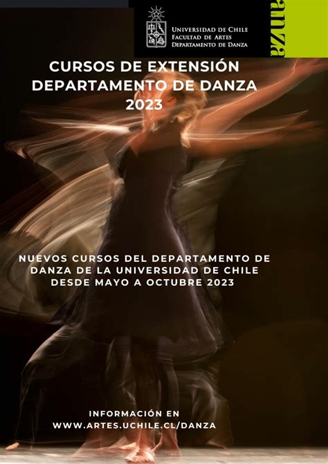 Departamento De Danza Ofrecer Nuevos Cursos De Extensi N Este