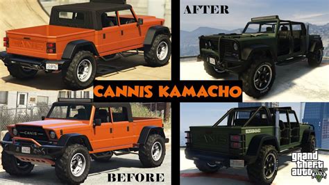 Gta Customizing Dlc Vehicles Cannis Kamacho Youtube