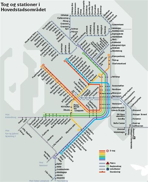 Copenhagen Bus Routes Map