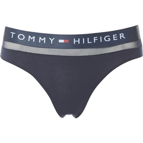 Tommy Hilfiger Womens Bikini Brief Navy Blazer Womens Lingerie