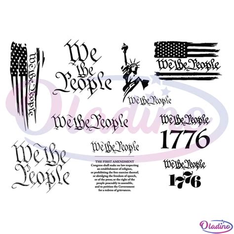 We The People Constitution Flag Svg We The People Svg 1542114 Cut Images And Photos Finder