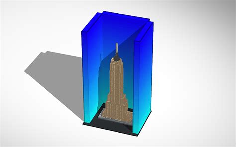 3D design Lego Empire State Building | Tinkercad