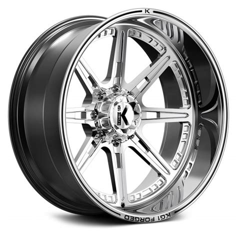 Kg1 Forged® Kc007 Compass Wheels Polished Rims