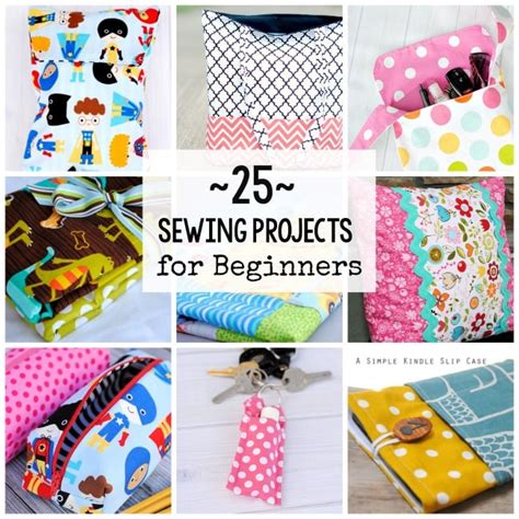 25 Beginner Sewing Projects