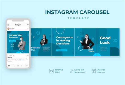 Best Business Instagram Carousel Templates Psd Psd Design