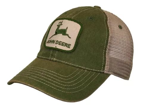 John Deere Gorra Original Verde Con Caf Con Malla Meses Sin Inter S