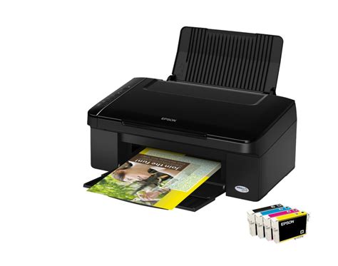 Epson Stylus SX110 Ekonomiczna Kompaktowa Drukarka Z Funkcjami