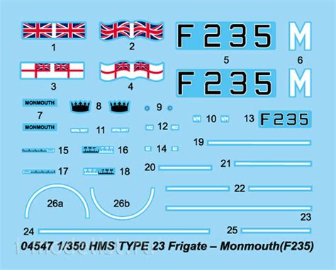 Royal Navy Type Frigate Hms Monmouth F