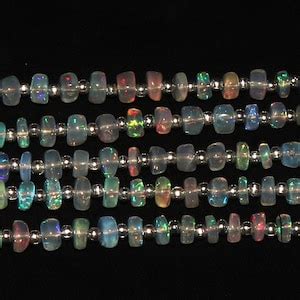 Ethiopian Fire Opal Bracelet With Sterling Silver Jewelry Ethiopian