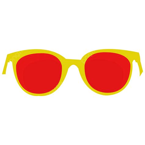 Yellow Sunglasses Clipart Transparent Png Hd Red Yellow Sunglasses