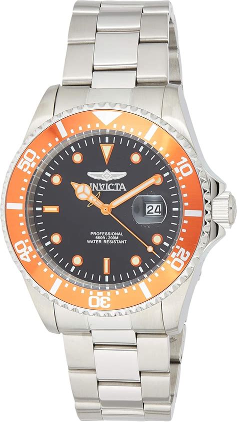 Invicta Pro Diver Orologio Da Uomo In Acciaio Inossidabile Con