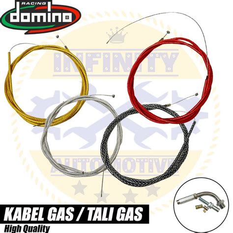 Jual Kabel Gas Tali Gas Serat Karbon Domino Racing Rxking Ninja Satria