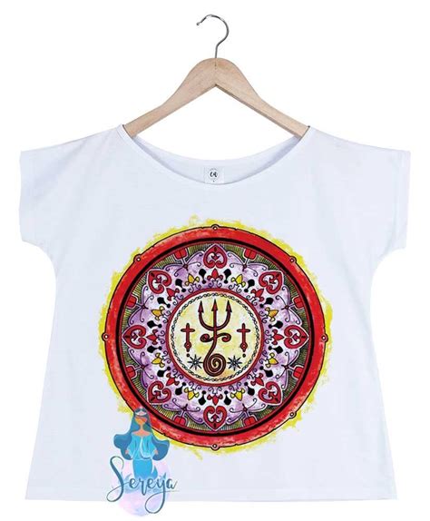 Comprar Camiseta Mandala Da Esquerda Sereya Camisetas De Umbanda