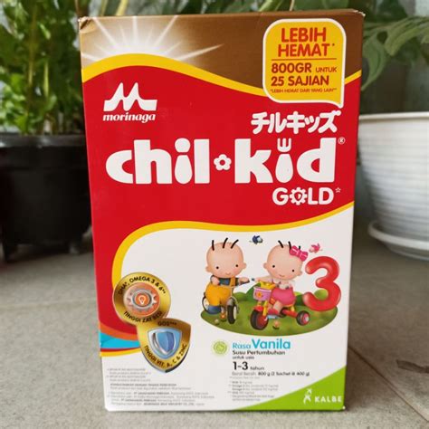 Jual Morinaga Chil Kid GOLD 1 3 Tahun Vanila Isi 800g Susu Bubuk Anak